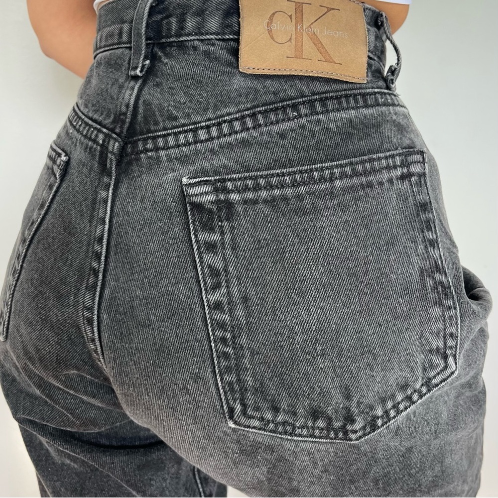 vintage Calvin Klein Black High Rise Jeans